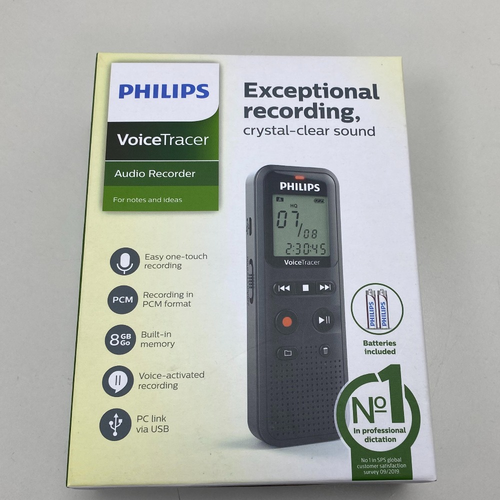 Philips Philips VoiceTracer Digital Voice Recorder 8 GB DVT1160